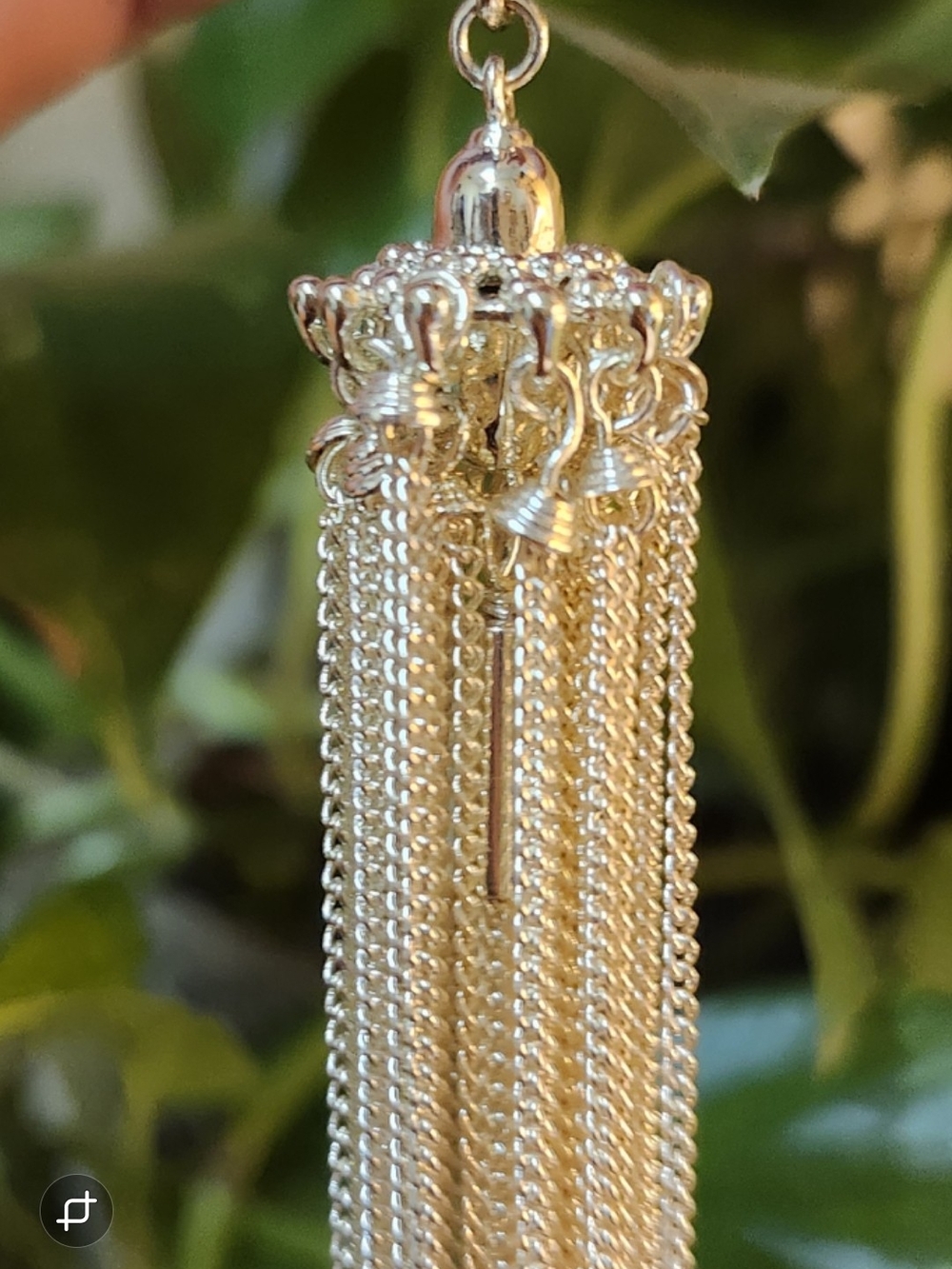 Kendra Scott Gold Tassel Necklace with Pink Pendant - Picture 16 of 16